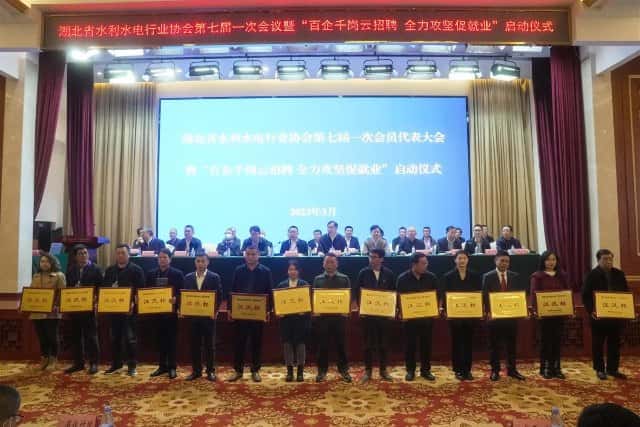公司出席湖北省水利水电行业协会第七届一次会员代表大会及理事会